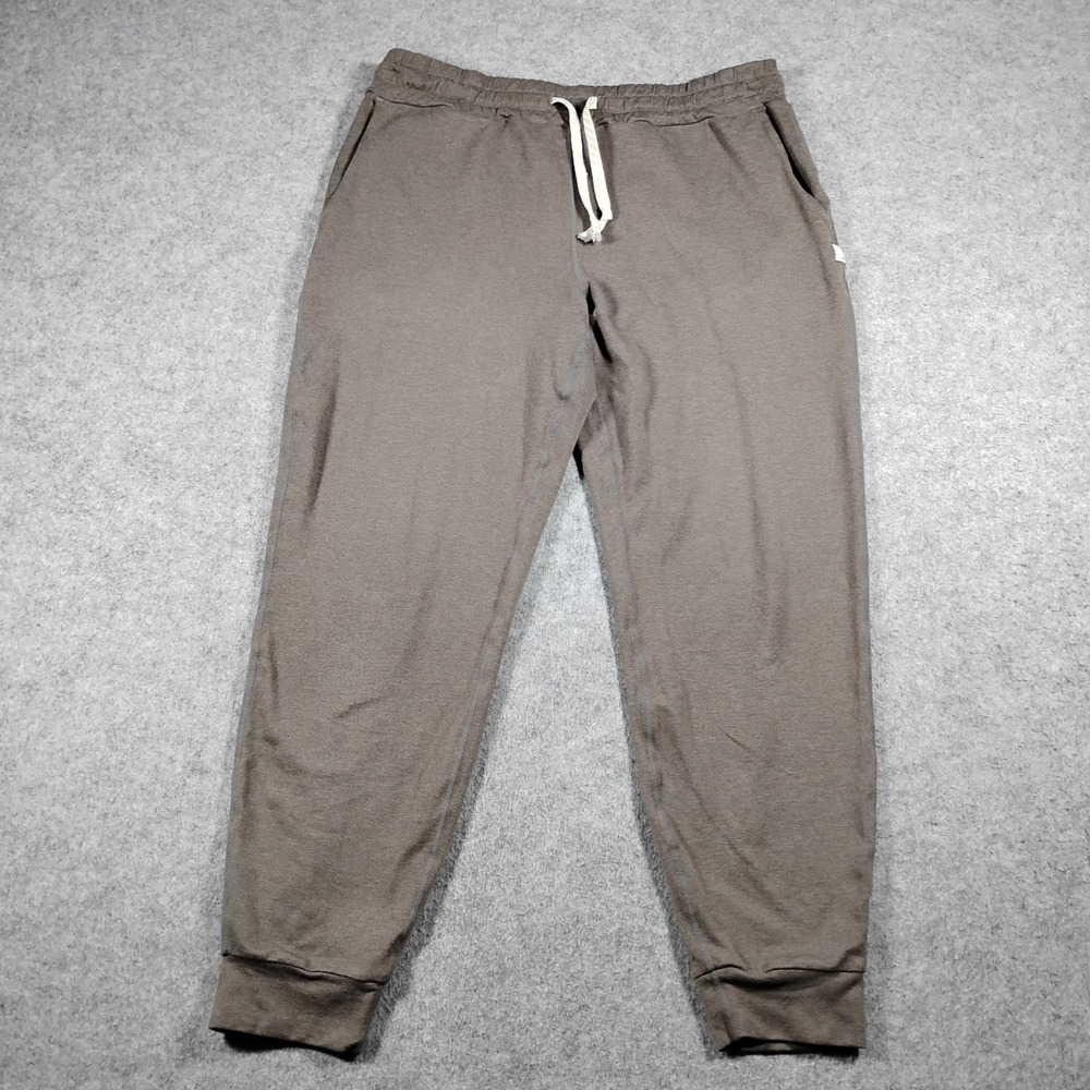 Vuori Women's Charcoal Grey DreamKnit Performance Lounge Jogger Pants Size S